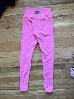 Daily Drills Pink Leggings